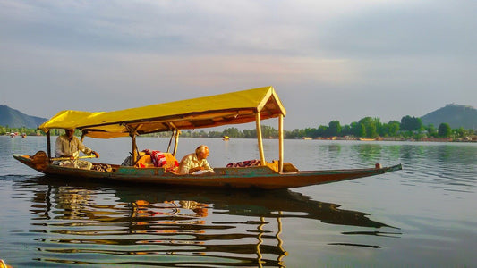 The English Botanist and the Shikaras of Nigeen Lake-EthicalCashmere